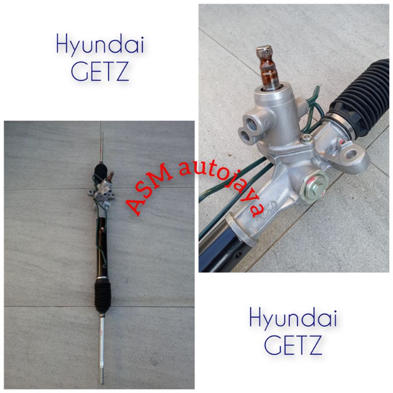 Rack steer stir rack power steering hyundai getz