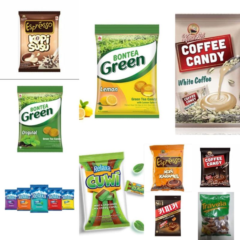 

Permen Kis / Kopiko / Relaxa / Espresso / Bontea Permen Enak Permen Ecer Permen Murah Gula Gula Kembang Gula Manis Asem Mint