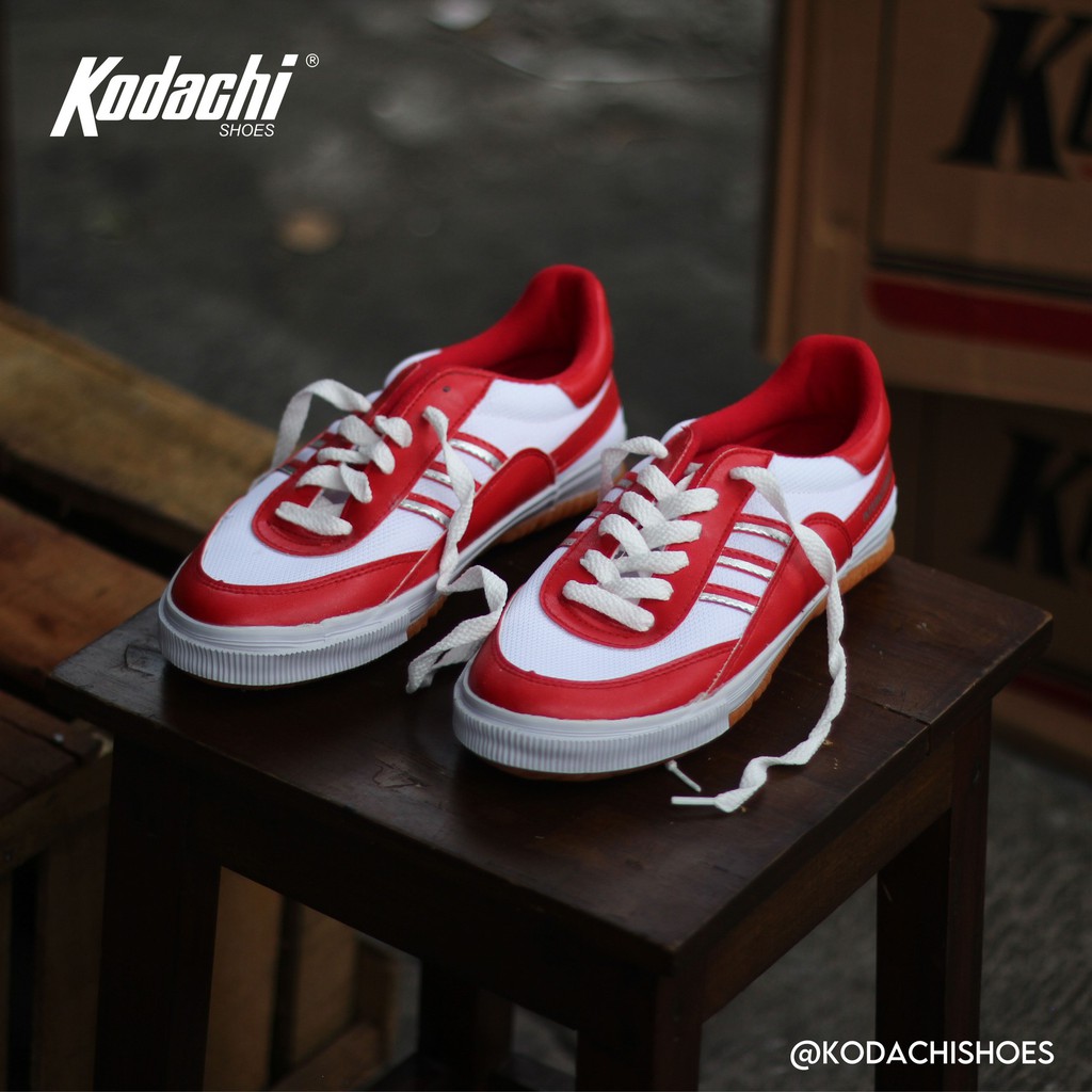 sepatu kodachi 8115 MERAH - Kodachi Shoes 8115 RED - Sepatu Merah Kodachi Retro