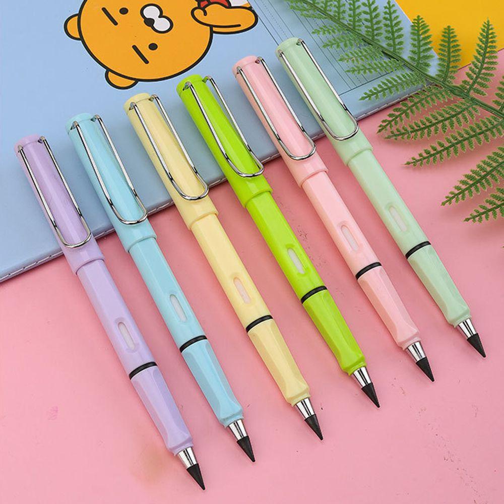 Top Tanpa Tinta Eternal pen Sekolah Kantor Detachable Replaceable Erasable pencil