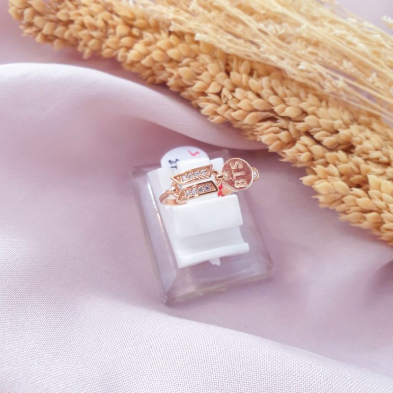 [NEW] Cincin model BTS korea emas asli kadar 375 8K