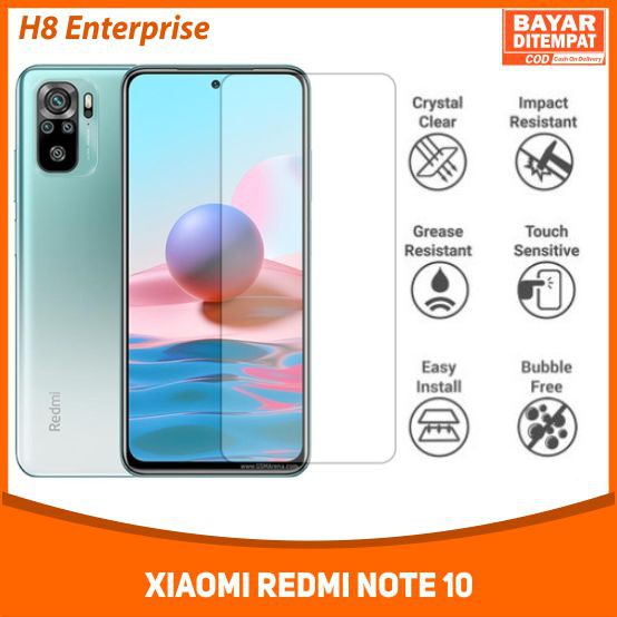 Tempered Glass Xiaomi Redmi Note 10 - Tempered Glass Premium Quality