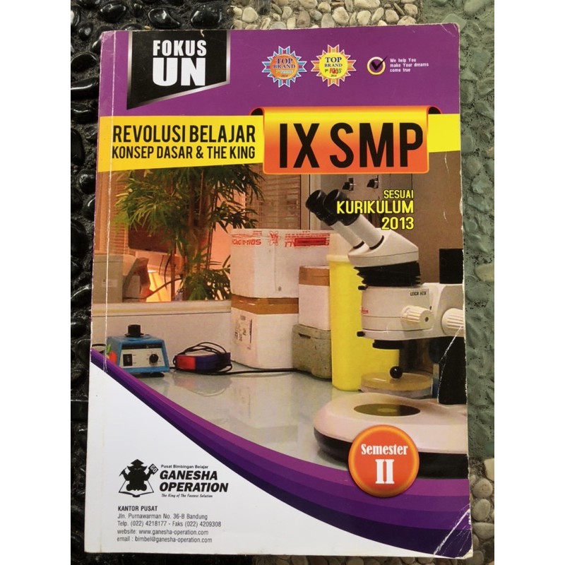 Preloved ( Bekas ) Buku Koding Ganesha Operation ( GO ) Kelas 9 SMP Semester 2 KURIKULUM 2013