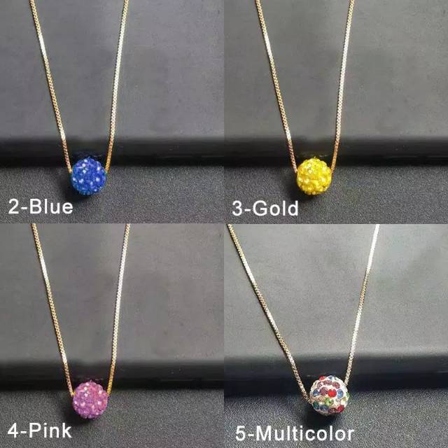 [READY JATENG] KALUNG TITANIUM ANTI KARAT GAYA KOREA RETRO LIONTIN