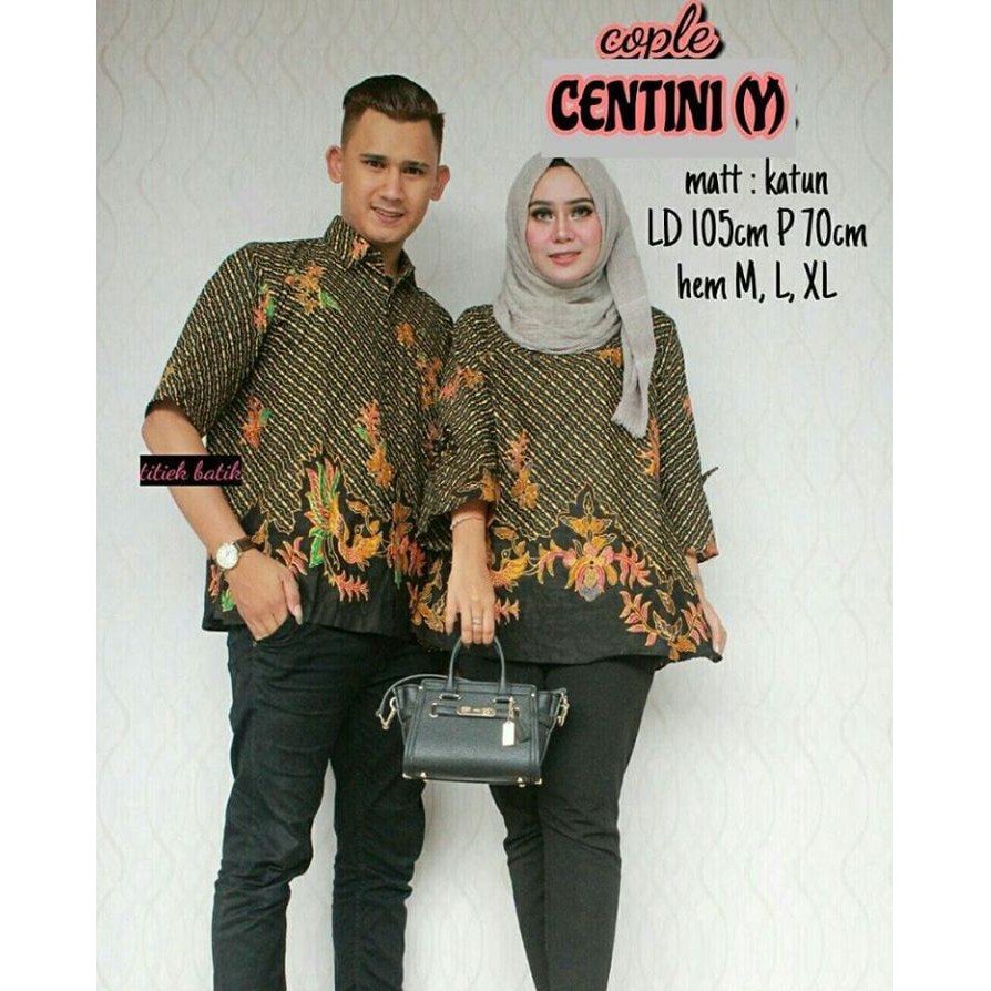 GROSIR BATIK COUPLE BLOUSE