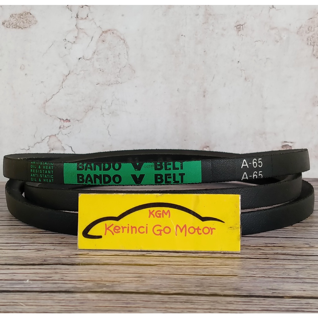 BANDO VAN BELT A-65 V BELT TALI KIPAS A65 FAN BELT VANBELT POLOS A-65