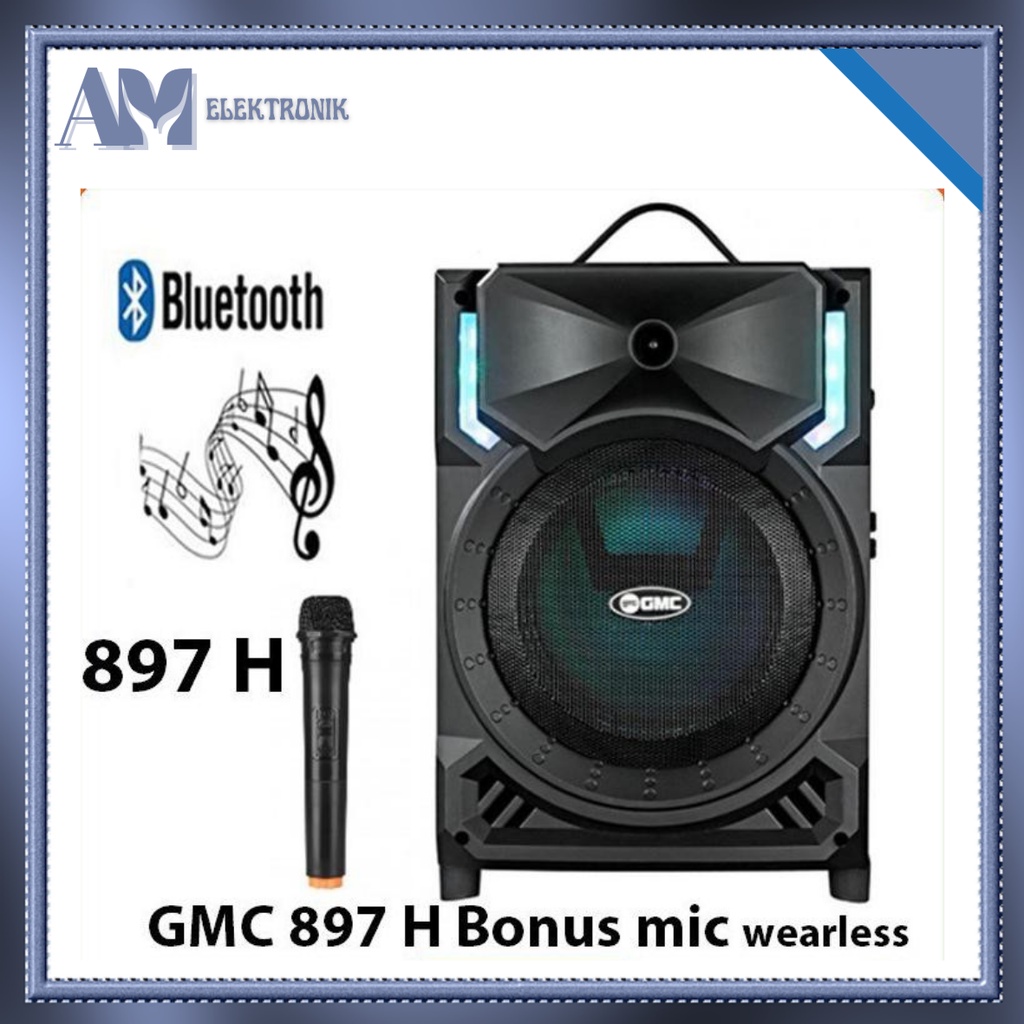 SPEAKER GMC 897 H / BLUETOOTH