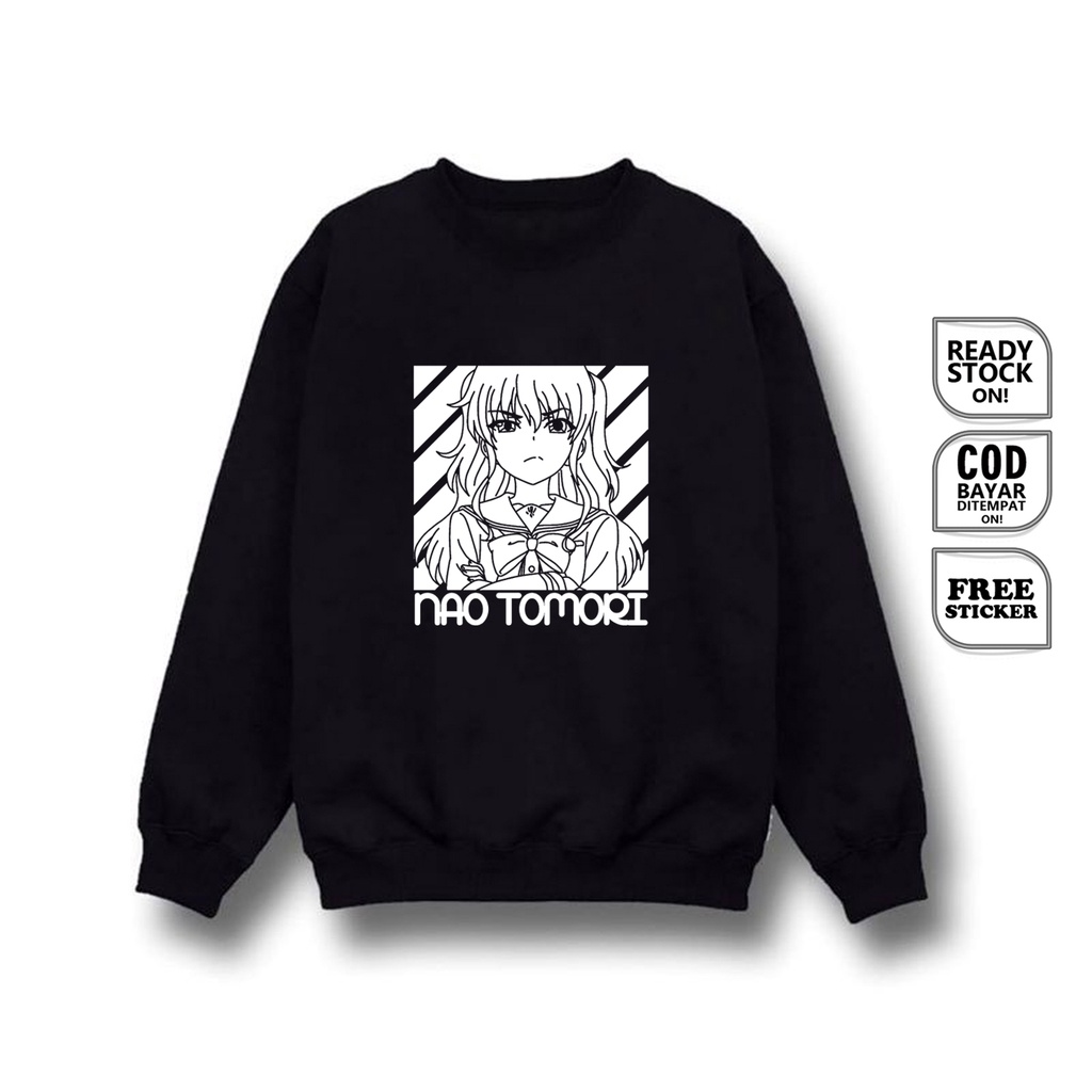 SWEATER ANIME MANGA WAIFU NAO TOMORI CHARLOTTE HOSHINOUMI ACADEMY JAPAN CULTURE YU OTOSAKA KAZUKI AYUMI SHUNSUKE OTAKU WIBU BAJU JEPANG COSPLAY - SIGN CLOTH