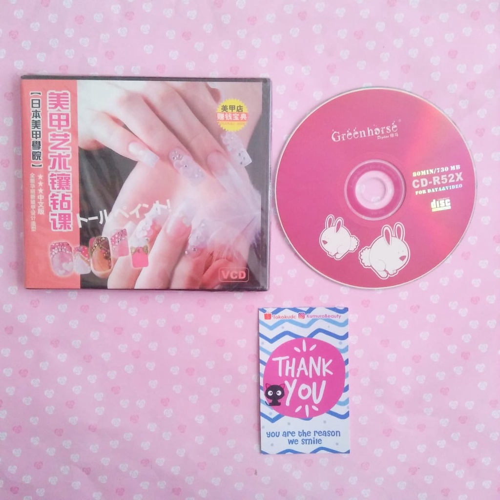 NAIL ART CD / TUTORIAL NAIL ART