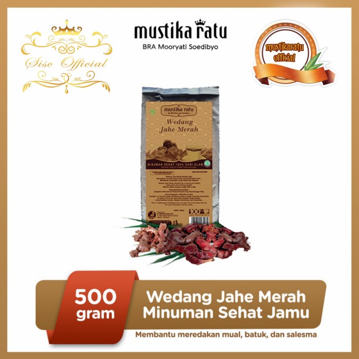 

wedang jahe merah mustikaratu (BERKUALITAS)