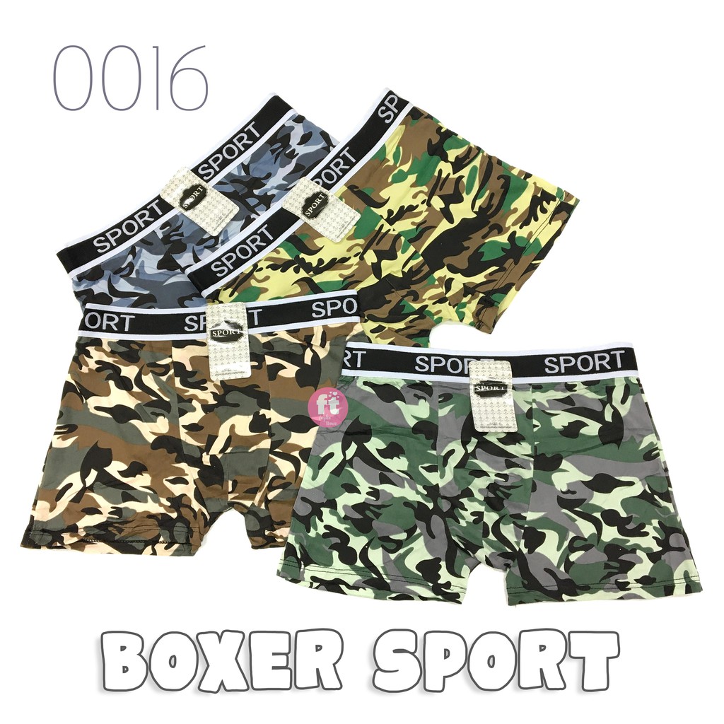 Boxer Pria Import Karet Sport / Premium Men Boxer / CDP SP