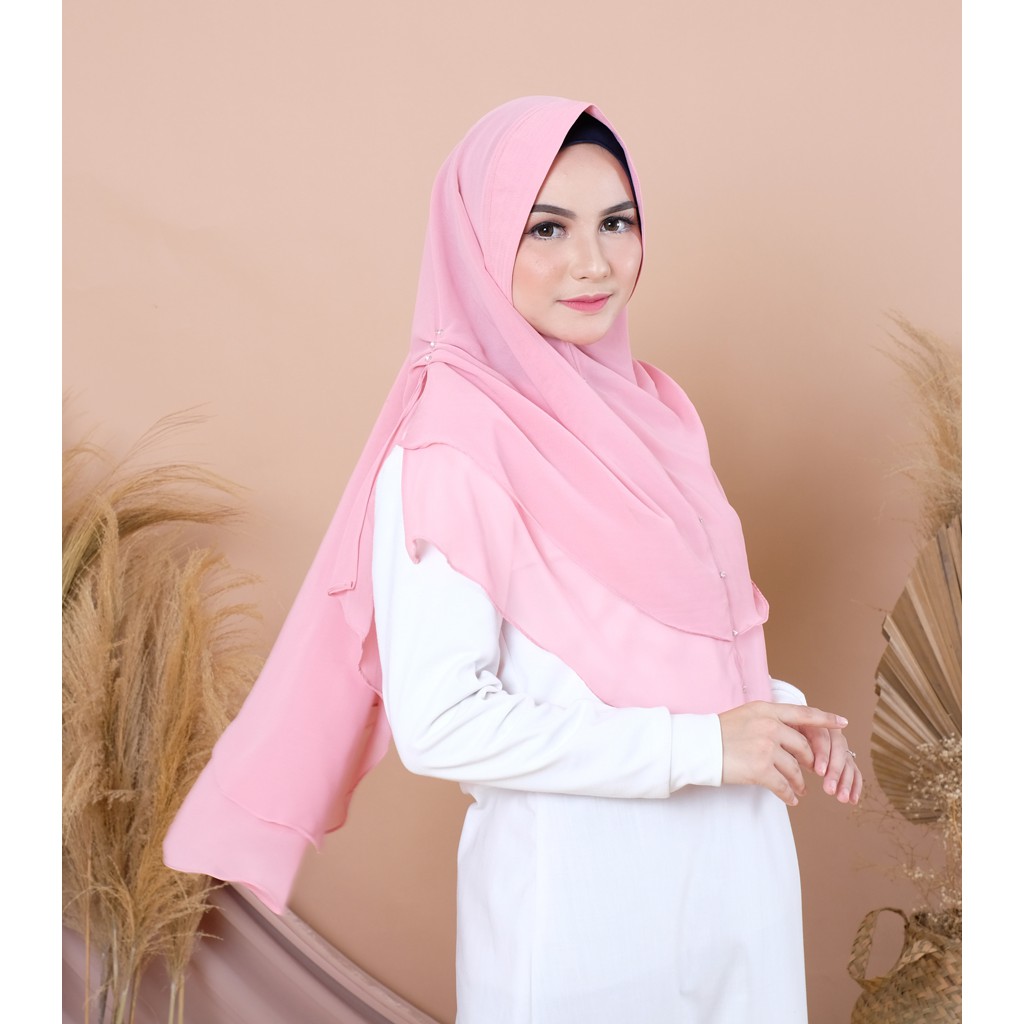 KHIMAR SYARI ADEEVA / JILBAB KHIMAR 2 LAYER / HIJAB KHIMAR 2 LAYER / KERUDUNG INSTAN KHIMAR SYARI TERBARU LANGSUNG PAKAI