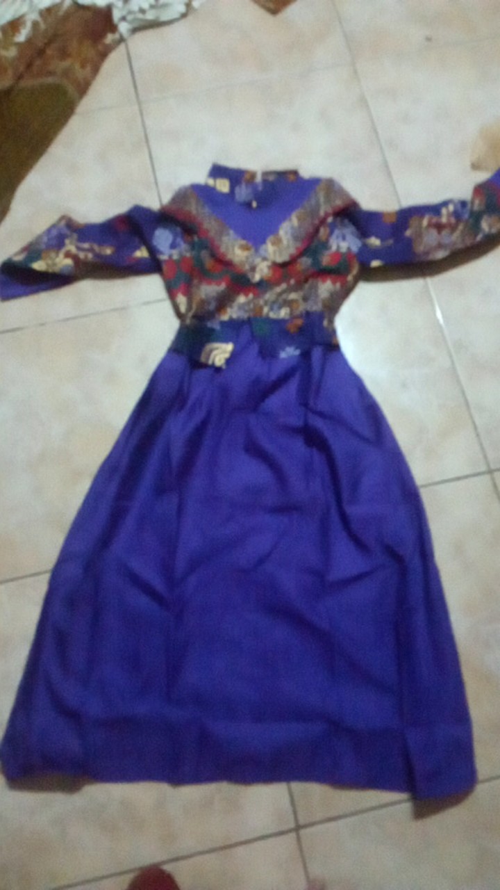 Batik Anak Belvania - Seragam Anak Batik Acara Resmi Seragam Ngaji Gamis Batik Madrasah - Kg029