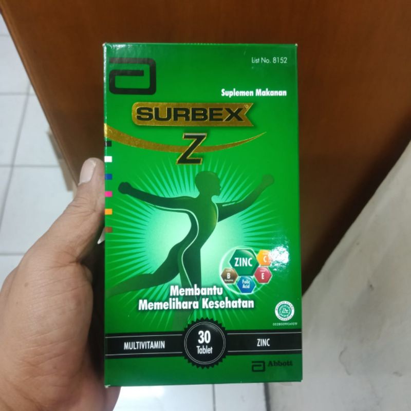 SURBEX Z Multivitamin Zinc 30tablet