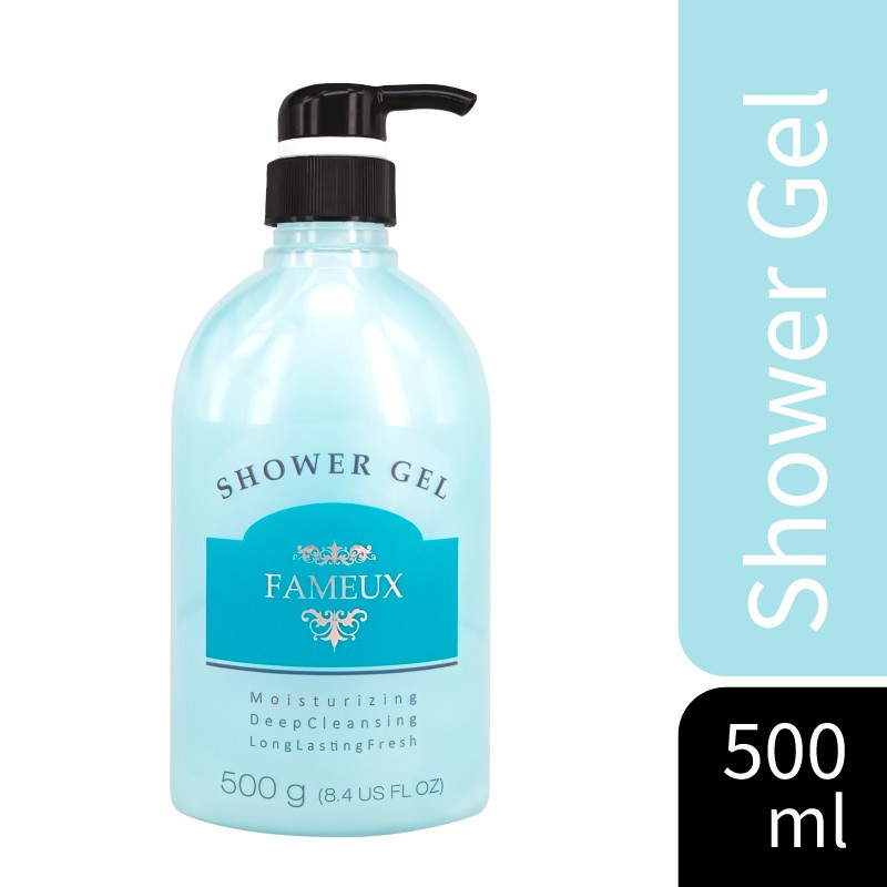 FAMEUX SHOWER GEL BLUE - 500ML