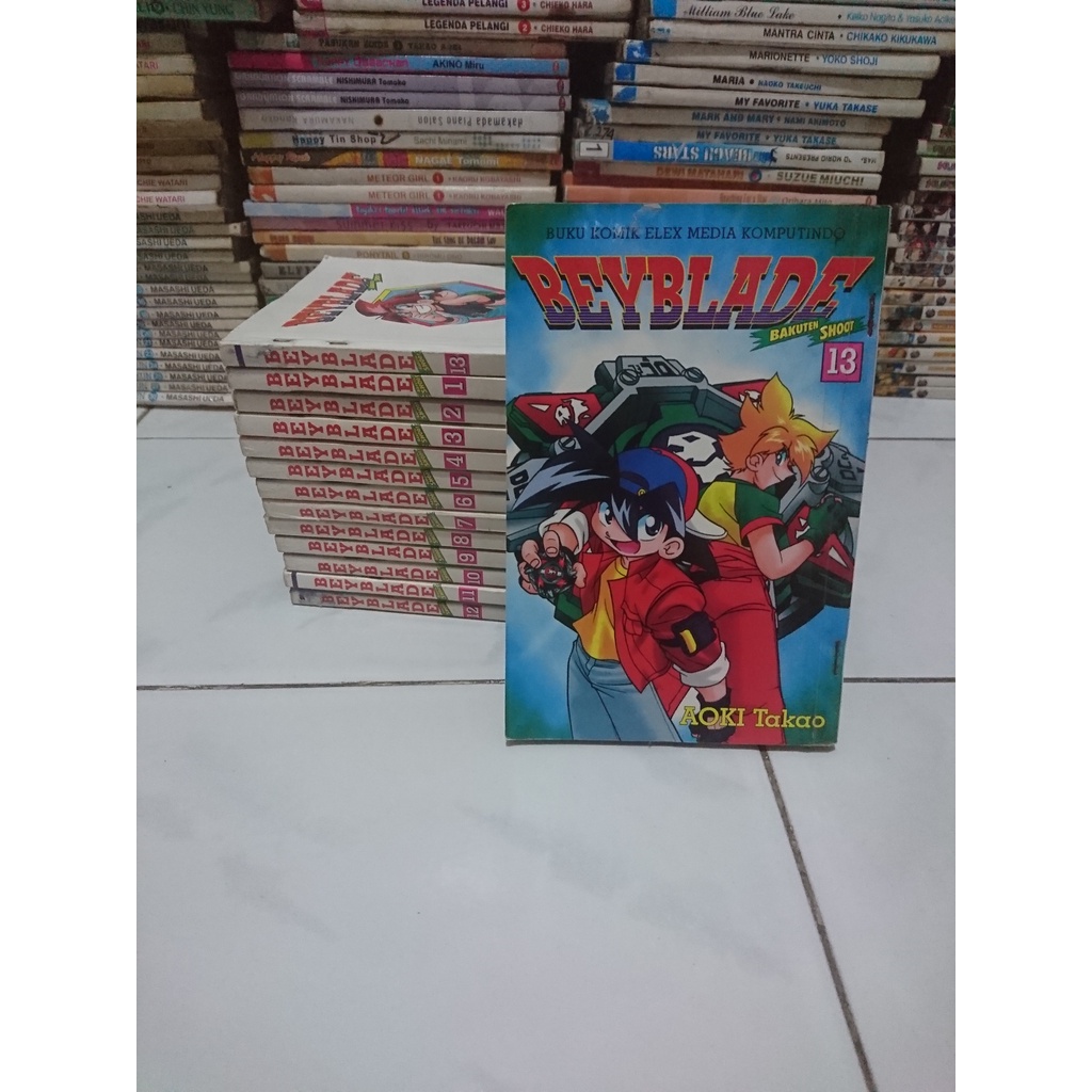komik Beyblade bakuten shoot 1--13 tamat
