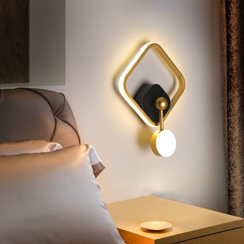 LAMPU LED TEMPEL DINDING KAMAR KORIDOR RUANG TAMU MODE SEDERHANA