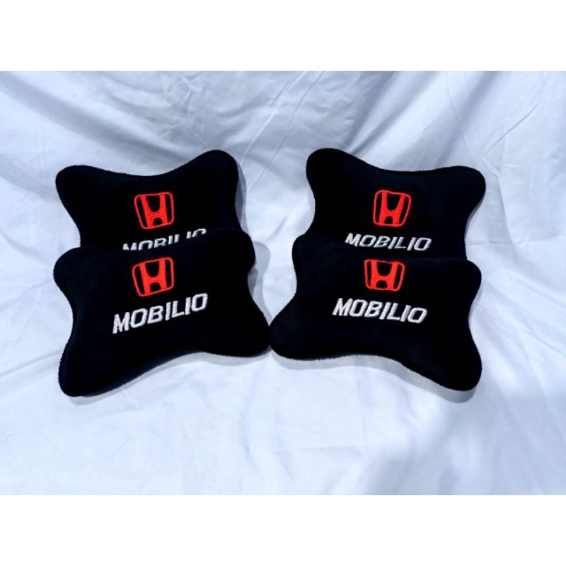 bantal headrest honda mobilio aksesoris interior mobil