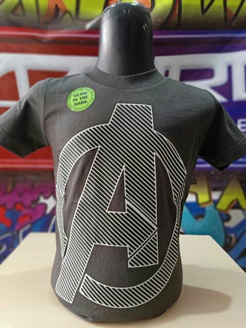 Kaos Superhero Anak Avenger