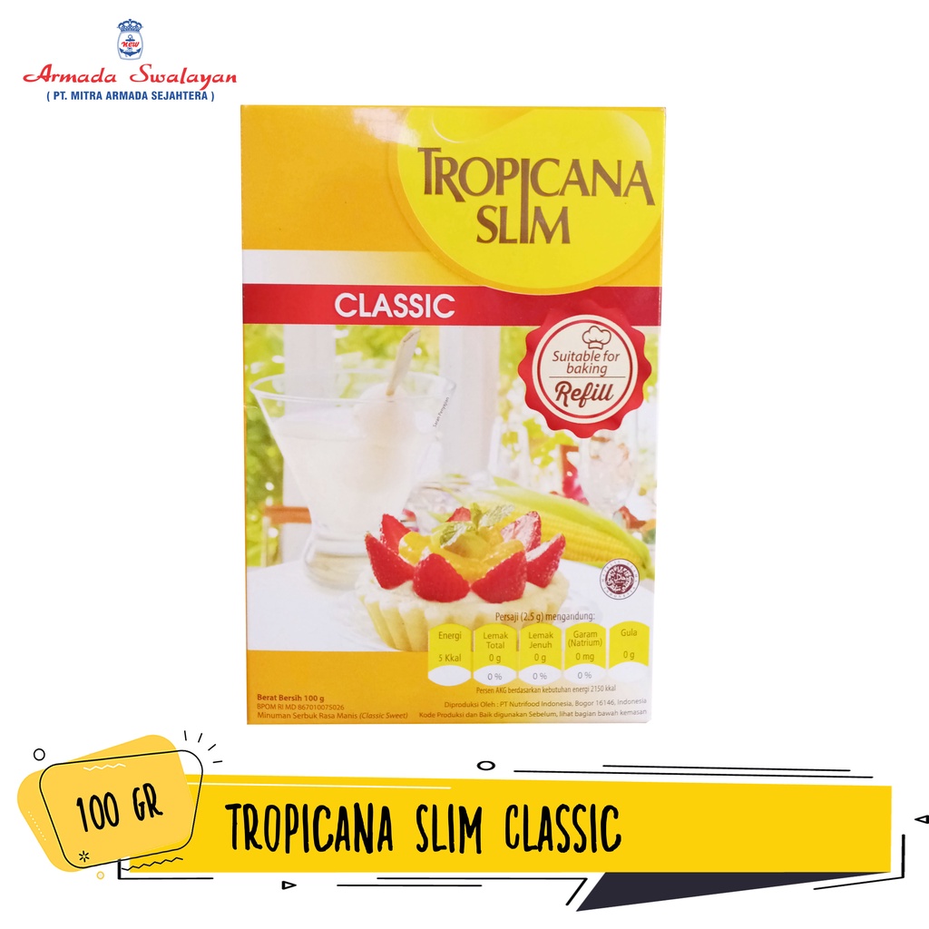 

Tropicana Slim Classic | Tropicana Slim DIabtx