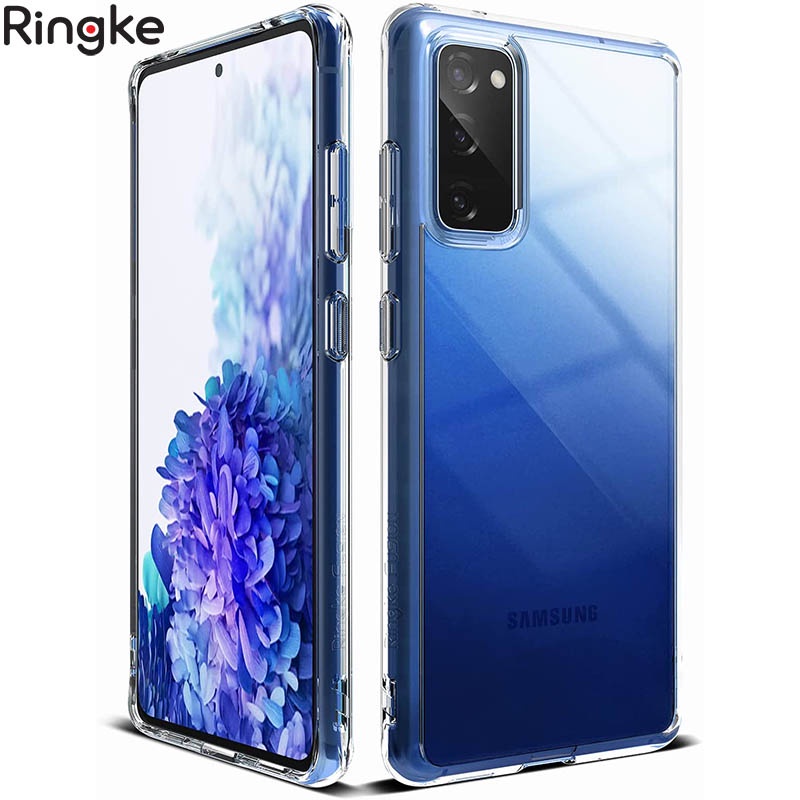 Ringke Fusion Case Samsung Galaxy S20 FE - Acrylic Clear Casing PC TPU Soft Hard Rugged Hybrid
