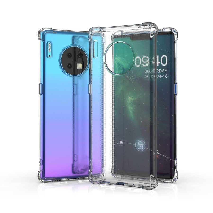 Soft Case Silikon Huawei Mate 30 Pro Bening Transparant Airbag Anti Crack Tebal