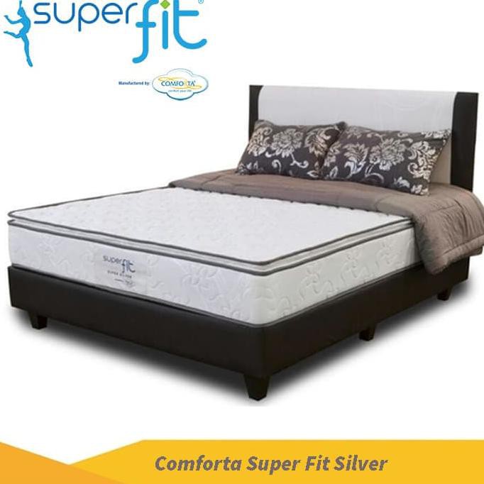 comforta super fit silver 160x200 tanpa divan/sandaran murah