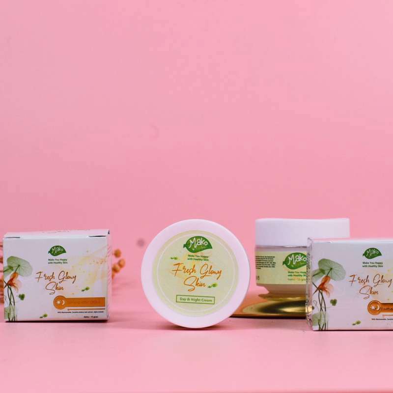 LOVAYAKU - FRESH GLOWY SKIN DAY AND NIGHT - MAKO BY SERIS BPOM, MAKO BY SERIES CREM, CREAM MAKO BY S