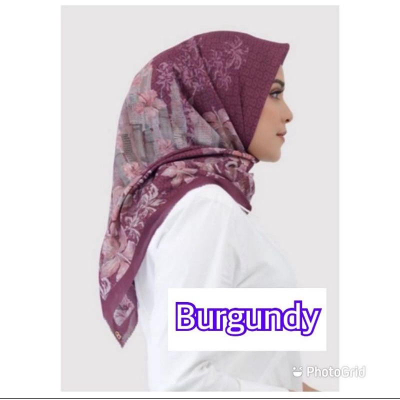 malaya burgundy buttonscarves
