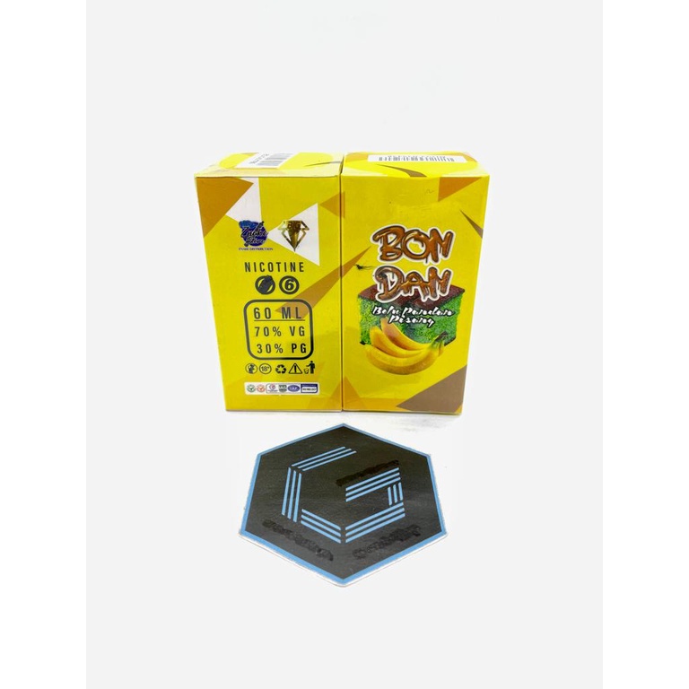 Bondan V2 PISANG 60ML by Pamela Safitri x Java Bolu Pandan Liquid vape