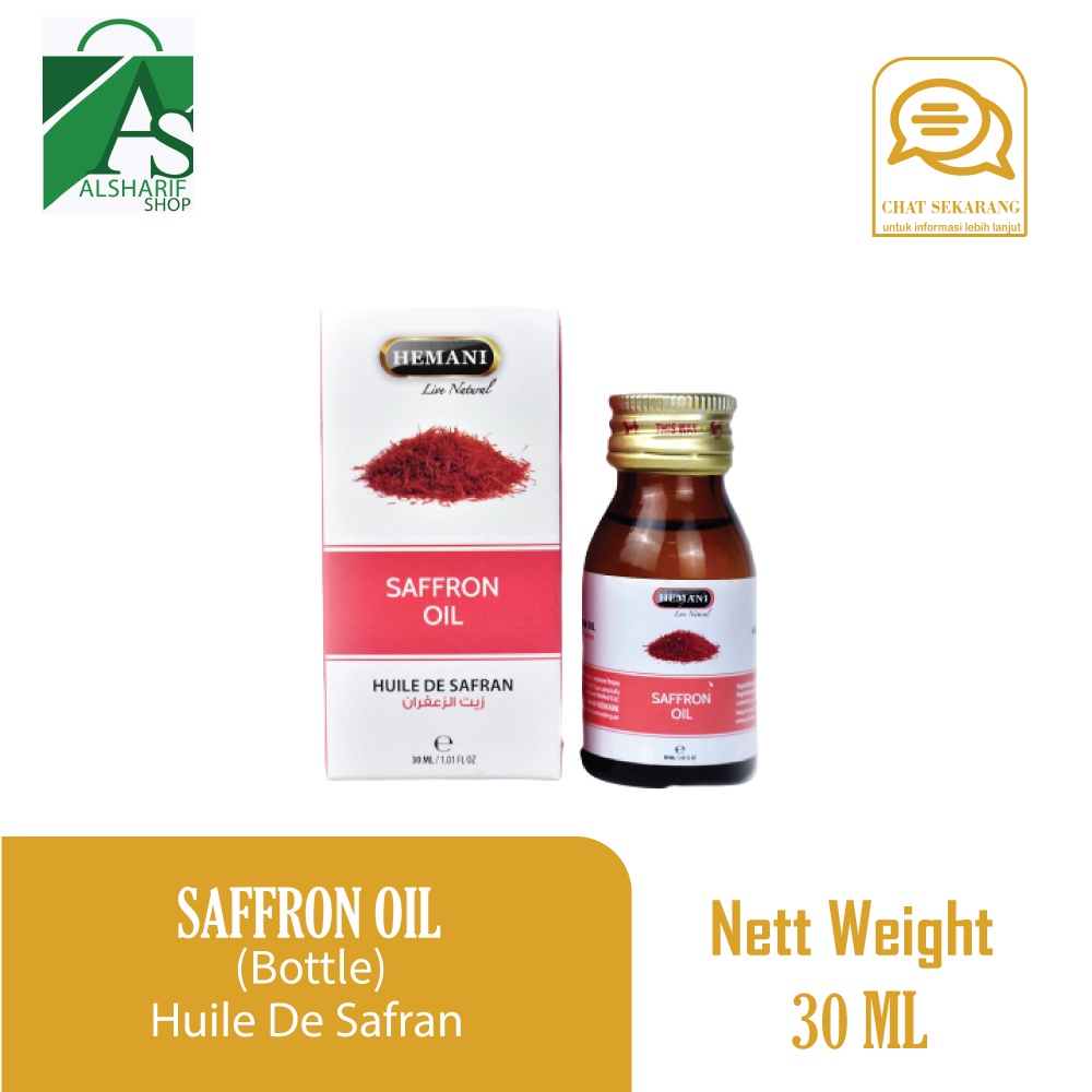 

(Original) Saffron Oil / Minyak Saffron By Hemani