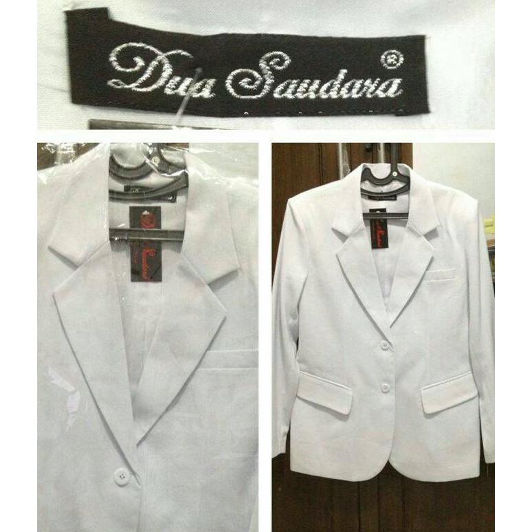 Jas Dokter Cewek Lengan Panjang - S