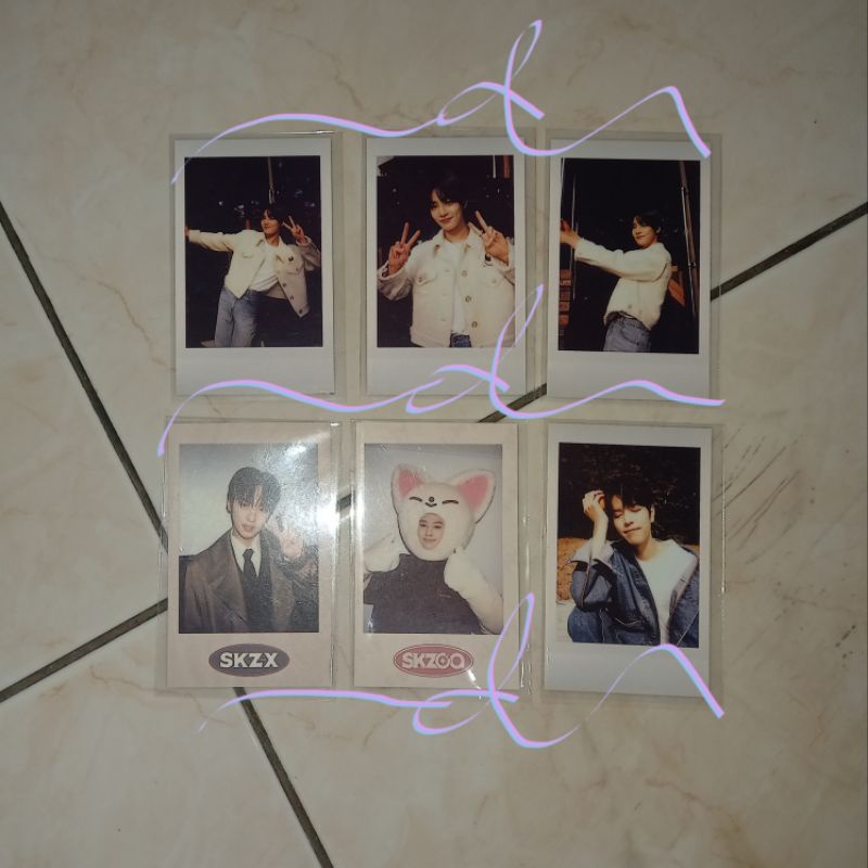 POLAROID SKZ/STRAY KIDS BEYOND LIVE / SKZ-X / SKZOO (JEONGIN/I.N, SEUNGMIN, LINO/LEE KNOW)
