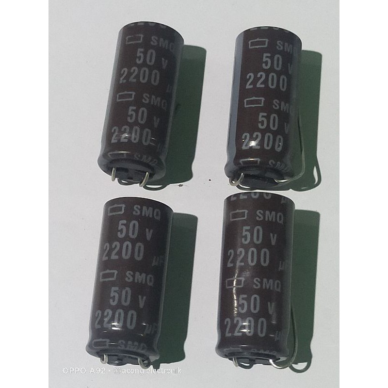 Capasitor Elco 2200UF 50V 2200 UF 50 Volt