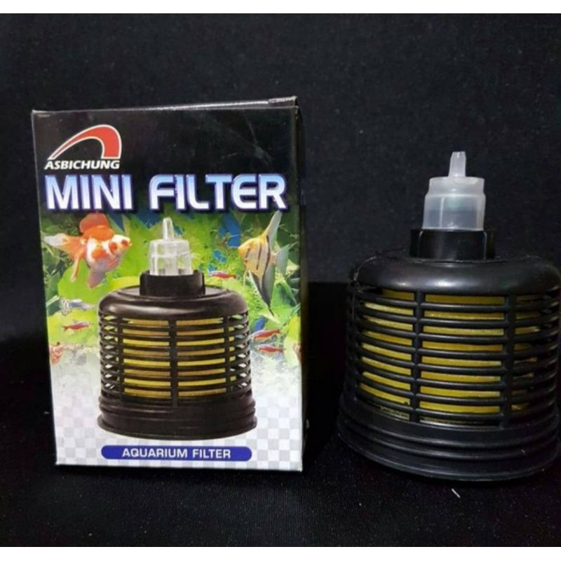 SPONGE FILTER [ MINI FILTER ] AQUARIUM AQUASCAPE