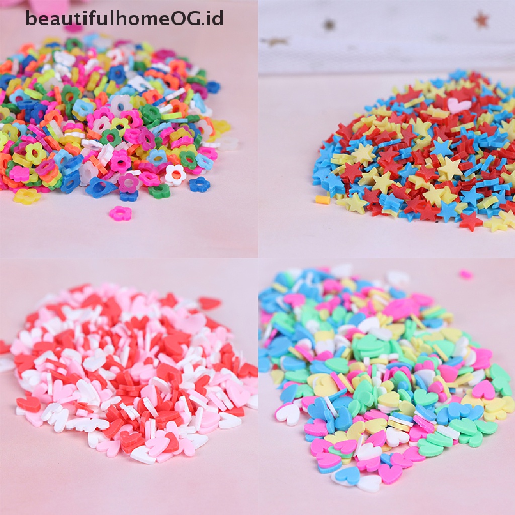 / Beautifulhomeog.id / 10g / Pak Mainan clay Polymer Permen Imitasi Untuk diy slime / Handphone