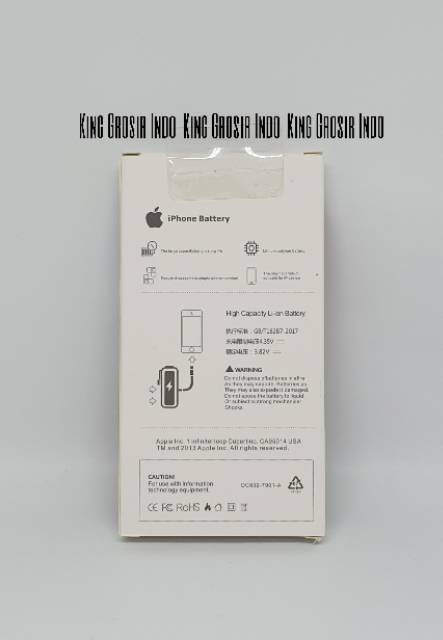 Baterai Iph 5G Original 100% Battery App 5 5 G