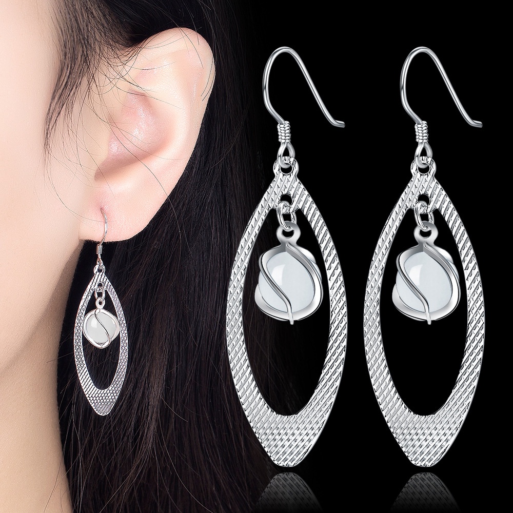 Anting Perak 925 Wanita Kupu-kupu Anting-Anting Peri Perhiasan Fashion