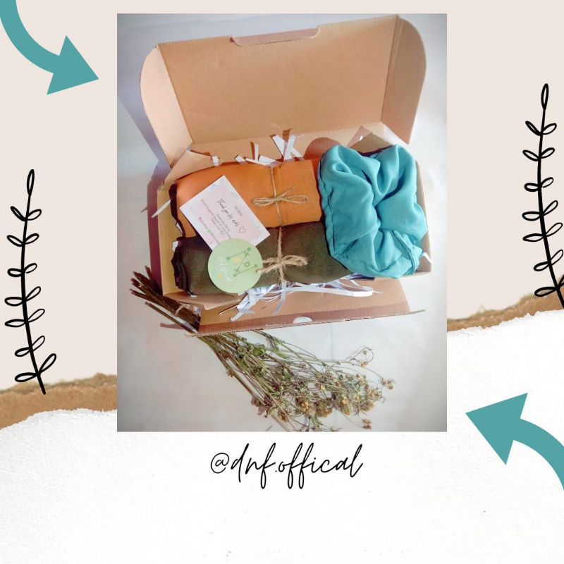

PaketKecengan-HampersHijab/BoxHijab/KadoKerudung/GiftBoxHijab/BoxKado
