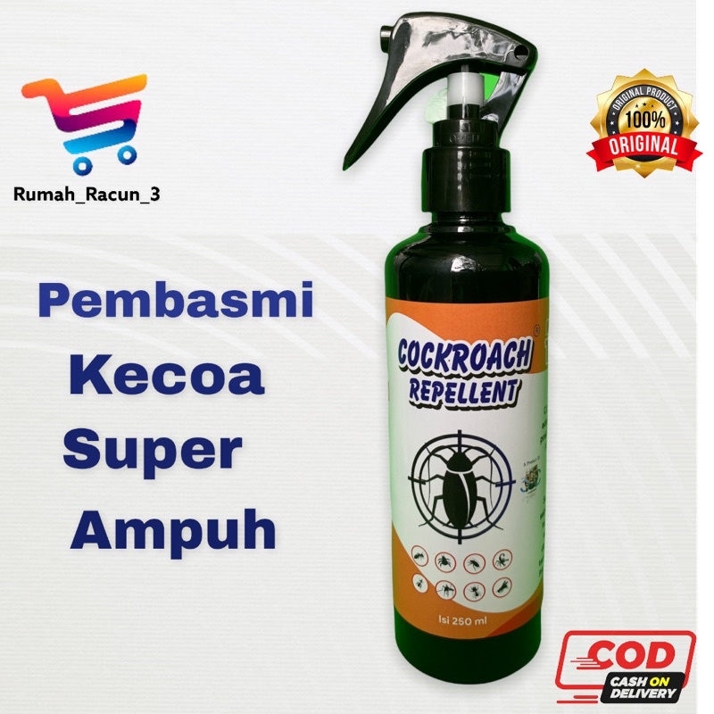 OBAT RACUN PEMBASMI ANTI KECOA/KECOAK JERMAN AMERIKA UNTUK DI MOBIL RUMAH AMPUH ORIGINAL ASLI