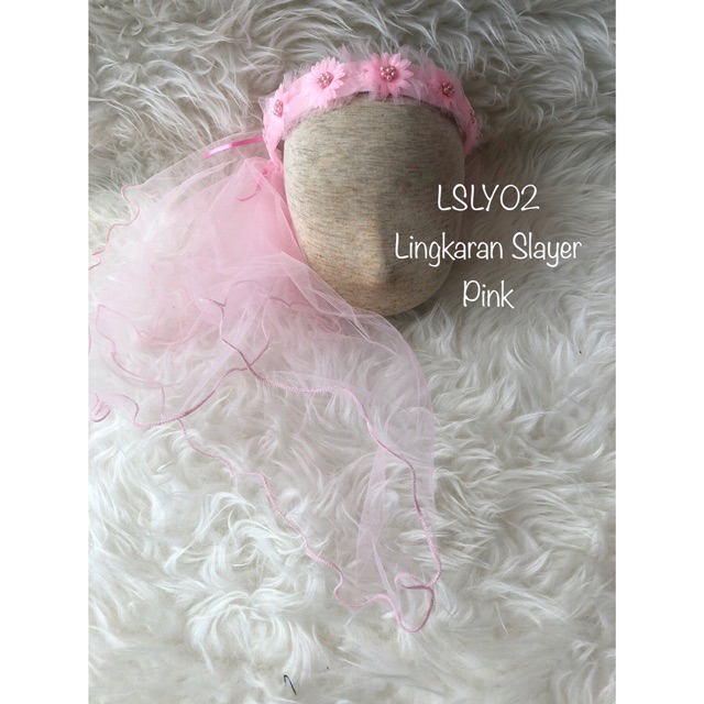 Bando Veil Anak Mahkota Bunga Pengapit LSLY02