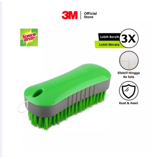 3M SCOTCH BRITE ID-50 ID50 ID-51 ID51 Sikat Lantai Kamar Mandi Toilet Kuat / medium 1pc