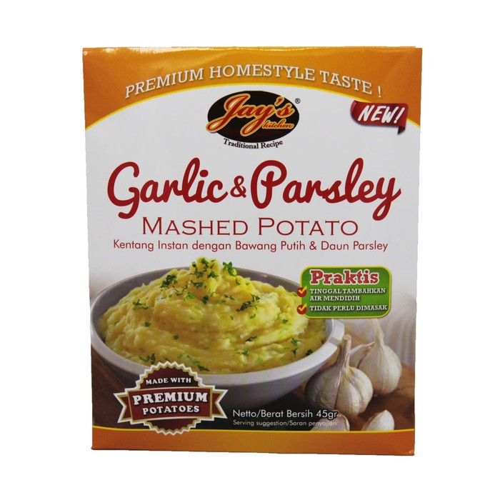 

JAYS Mashed Potato Garlic & Parsley