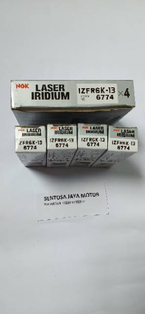 Busi laser iridium honda jazz rs freed new brio new city mobilio crv hrv brv IZFR6K-13