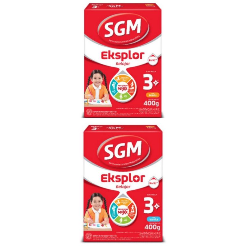 SGM Explore 3+ 400 gram (Madu/Vanilla)