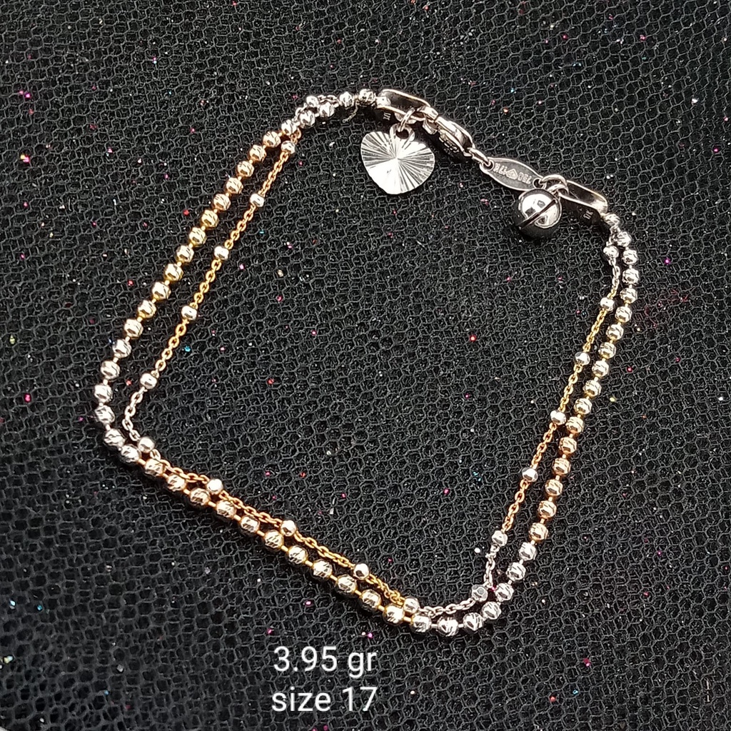 Gelang Emas 17K - 3.95 gr Kadar 750 - 581