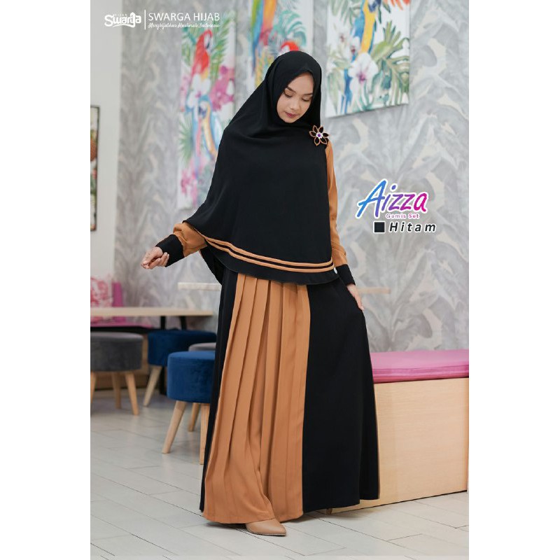 ALEXAGROSIR - AIZZA HITAM SET ROYAL TWIST