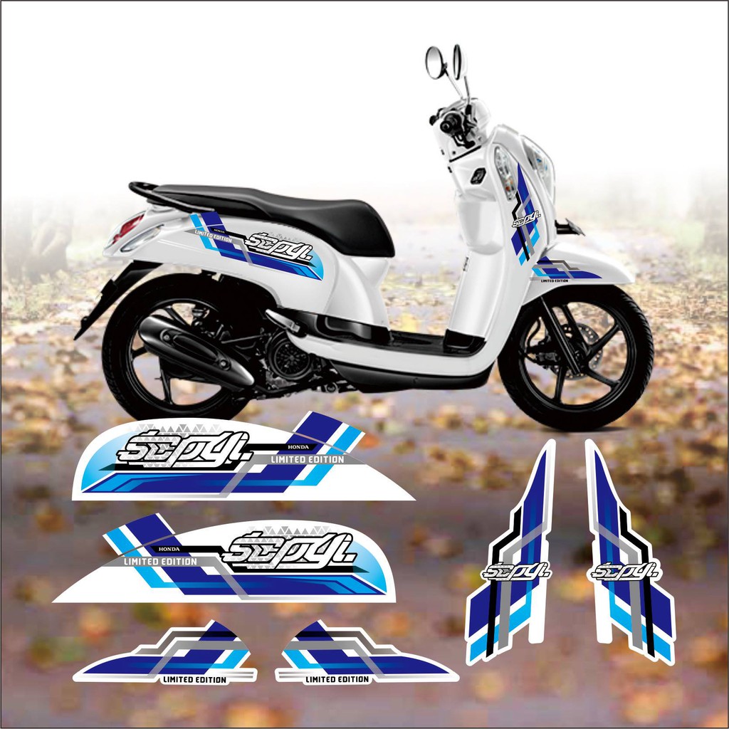 STRIPING SCOOPY FI 2013-2015 VARIASI STRIPING SCOOPY