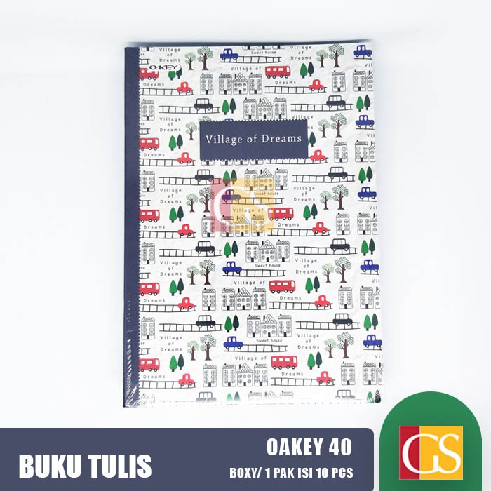 

BUKU TULIS BOXY PANJANG OKEY 40 LEMBAR PACK