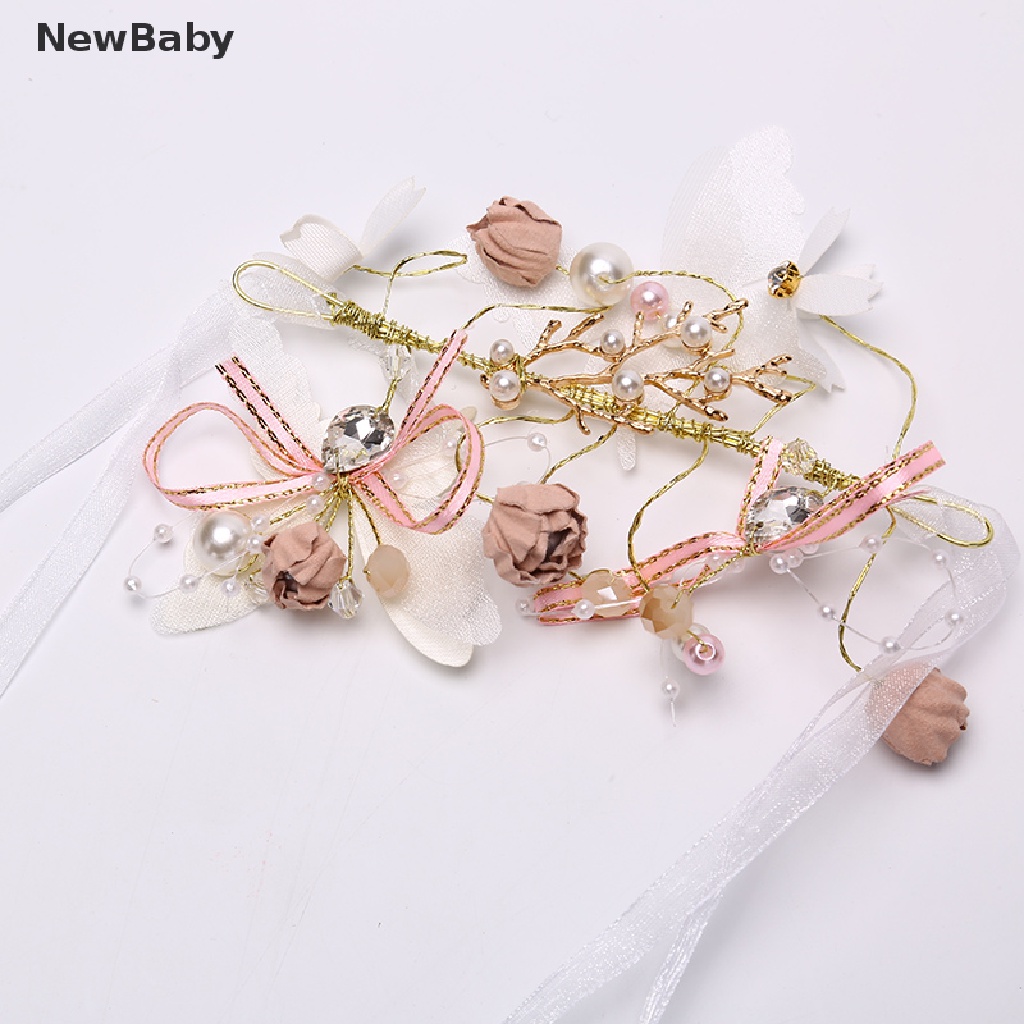 Gelang Bunga Korsase Untuk Bridesmaid / Wedding / Party / Prom